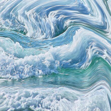 Painting Waves - Wave 8 / 3